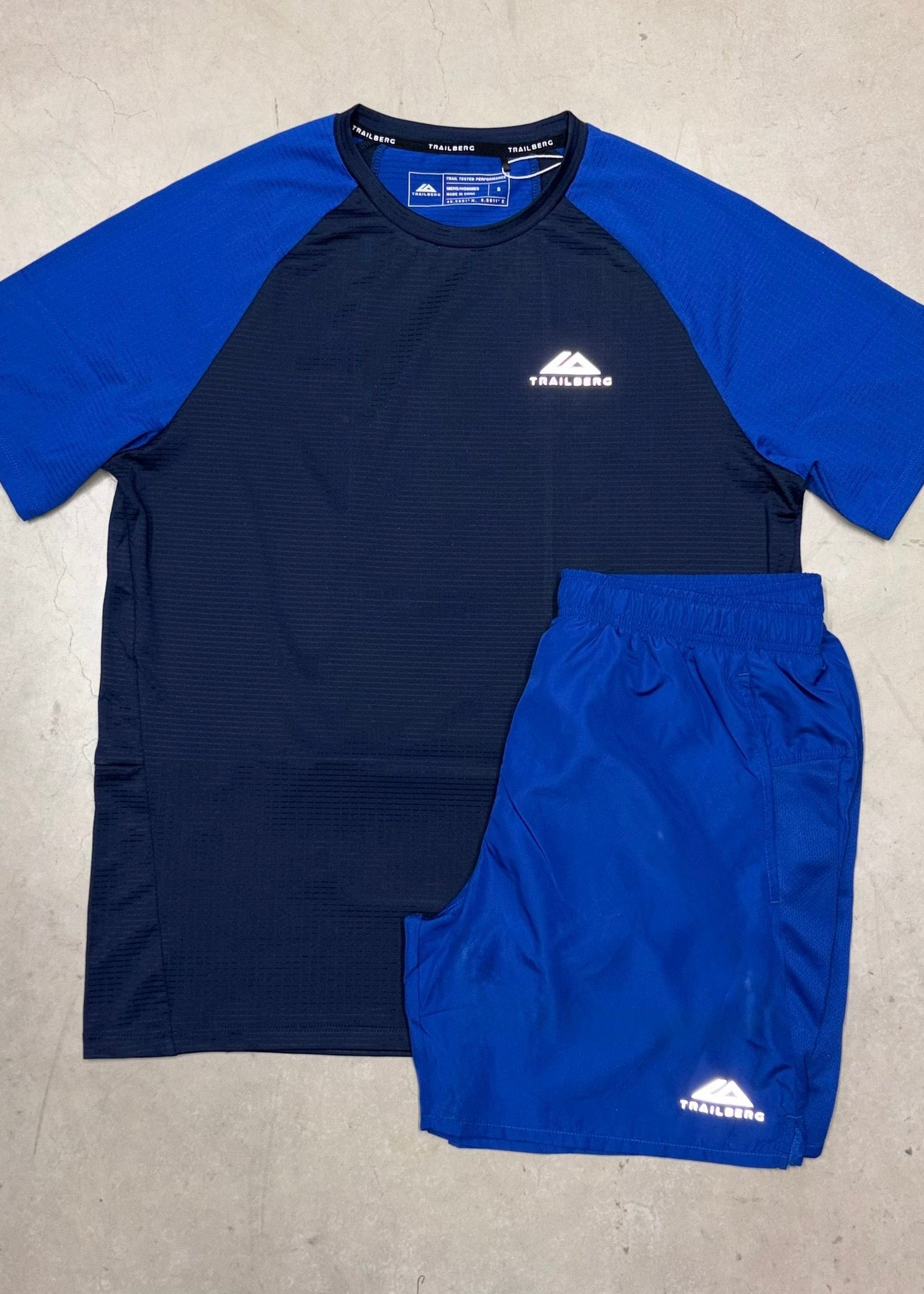 Trailberg Rapid Dash Short Set - Blue / Black