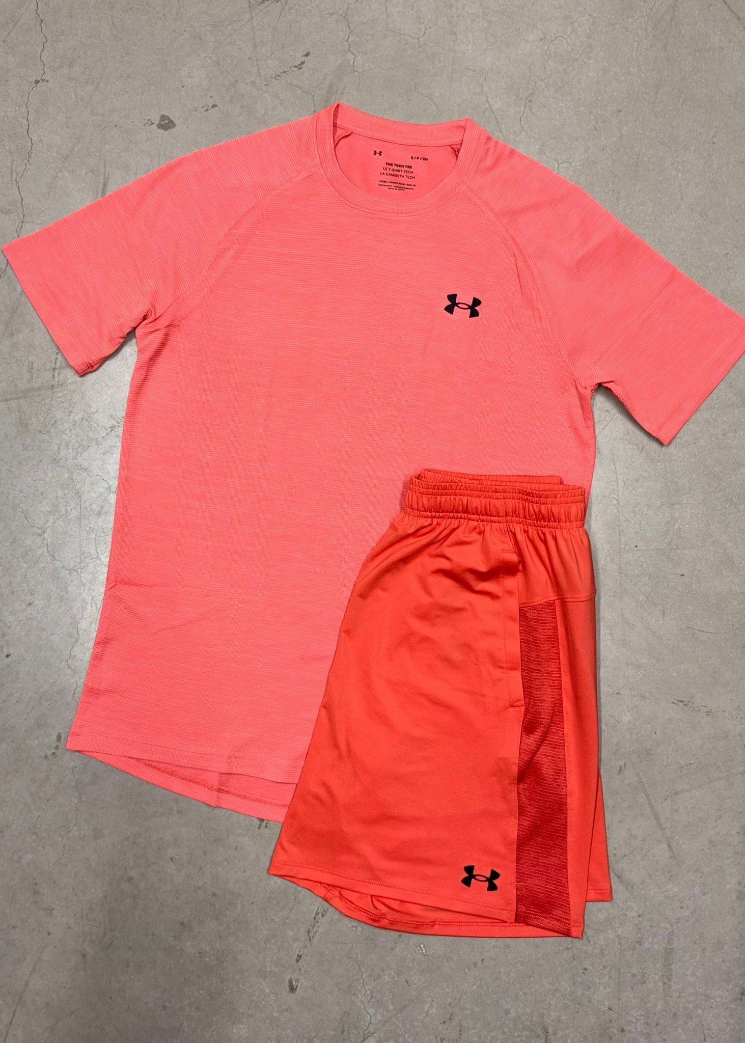 Under Armour Tech 2.0 Short Set - Red