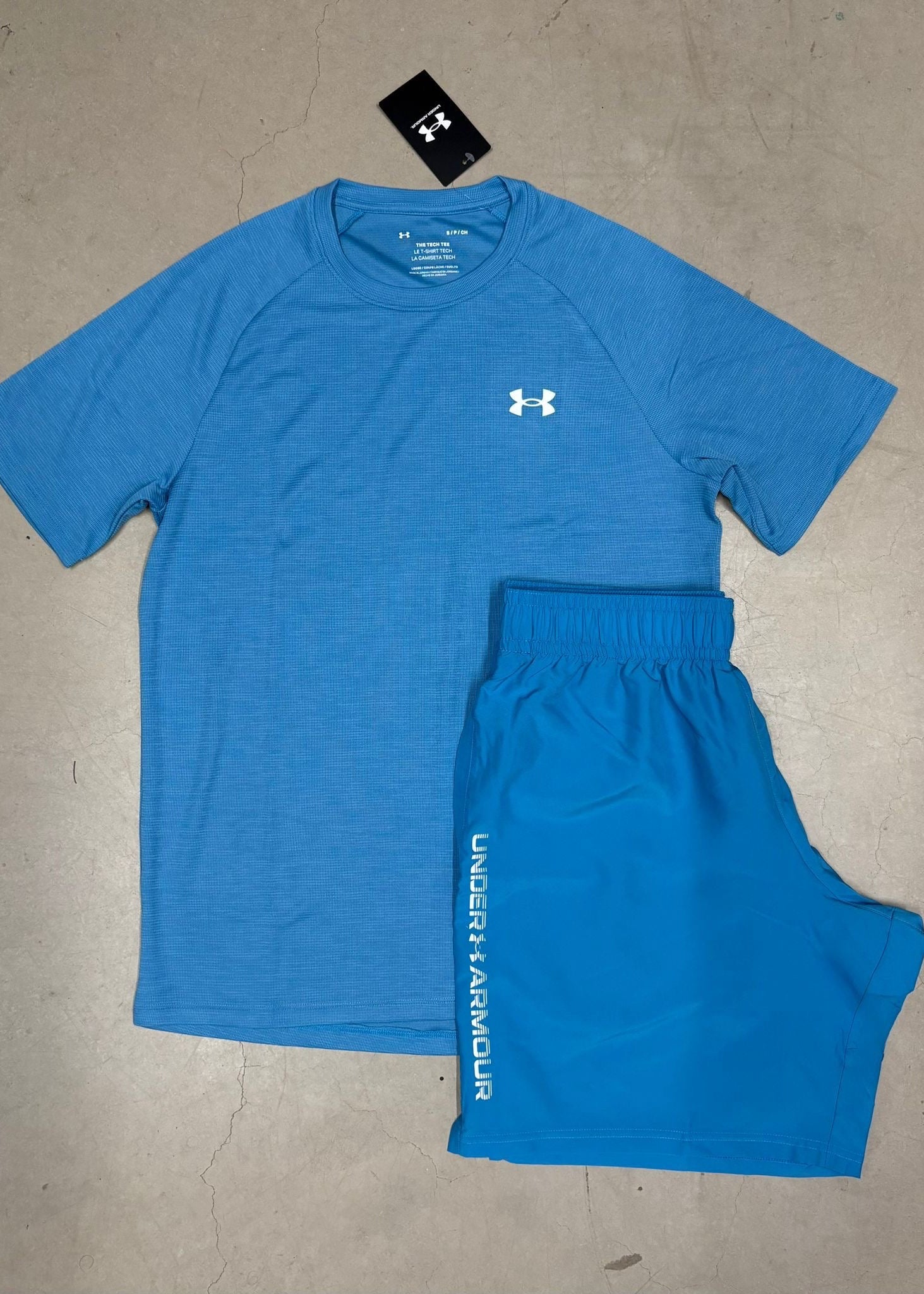 Under Armour Tech Short Set - Blue