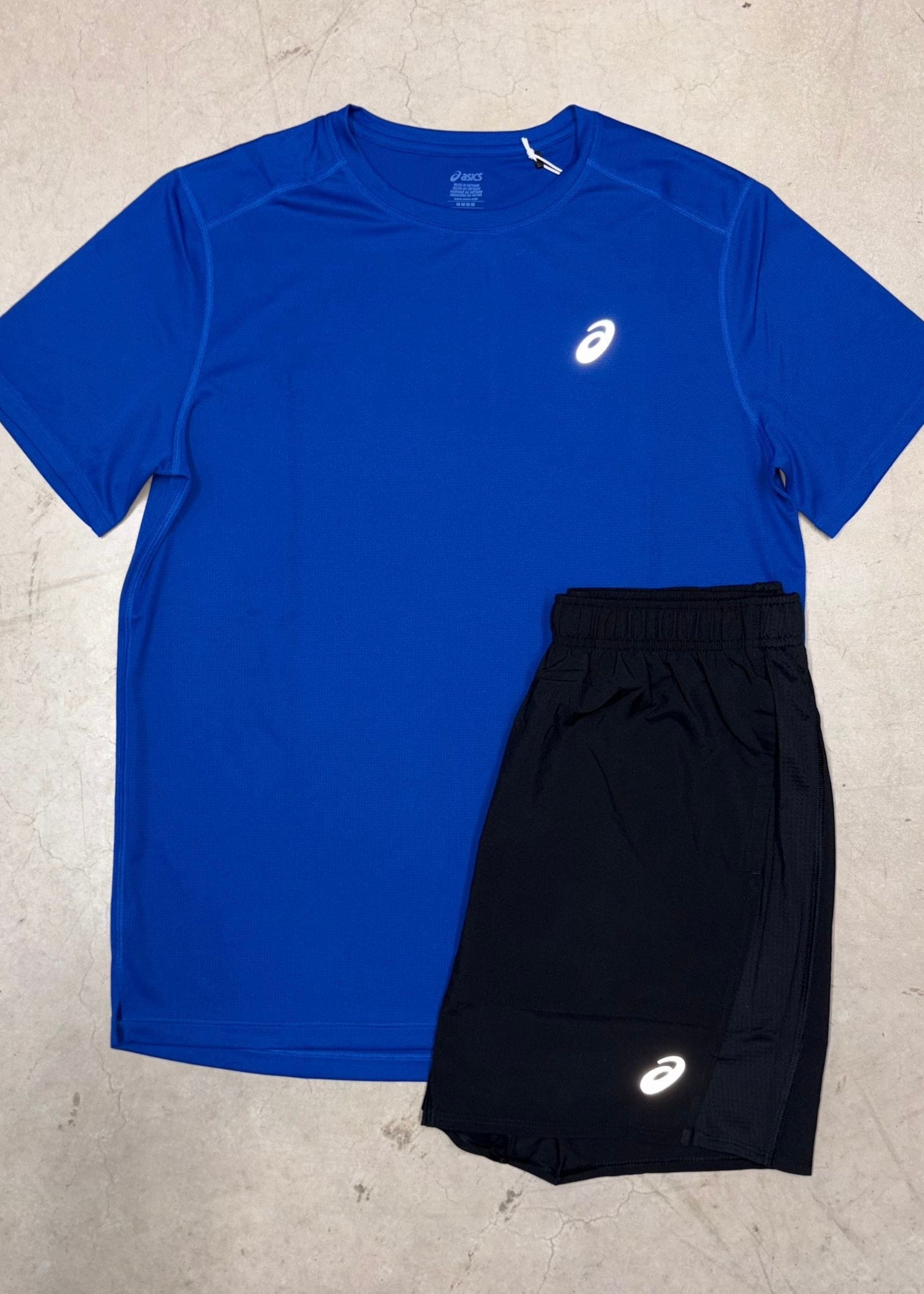 Asics Core Short Set - Blue / Black