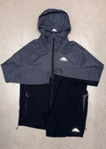 Trailberg Rapid Grid Set - Jacket / Shorts - Black / Grey