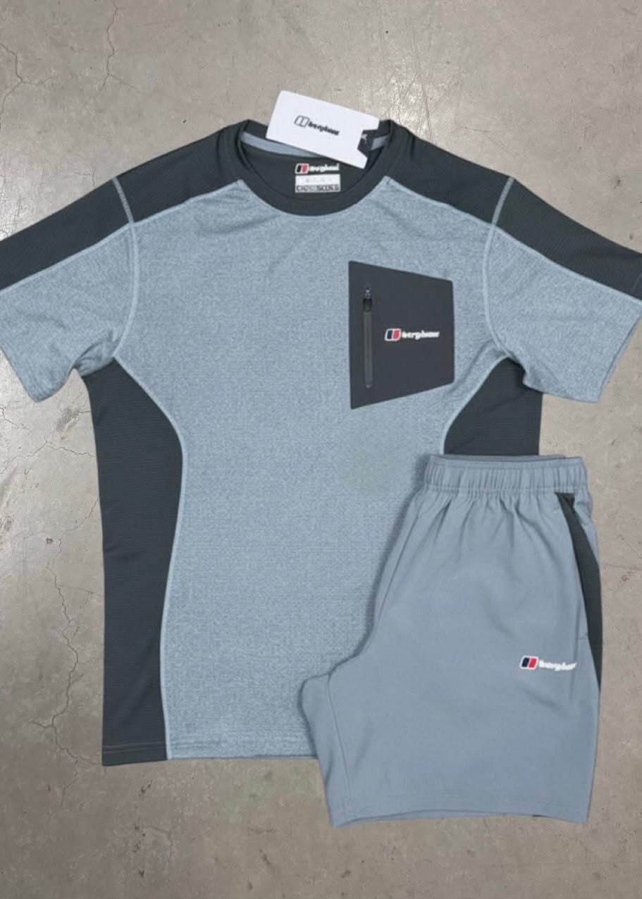 Berghaus Sidley Pocket Tech Short Set - Grey