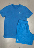 Under Armour Launch Camo Short Set - Blue