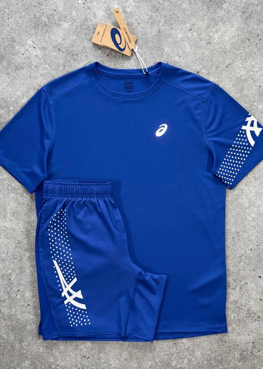 Asics Icon Short Set - Blue