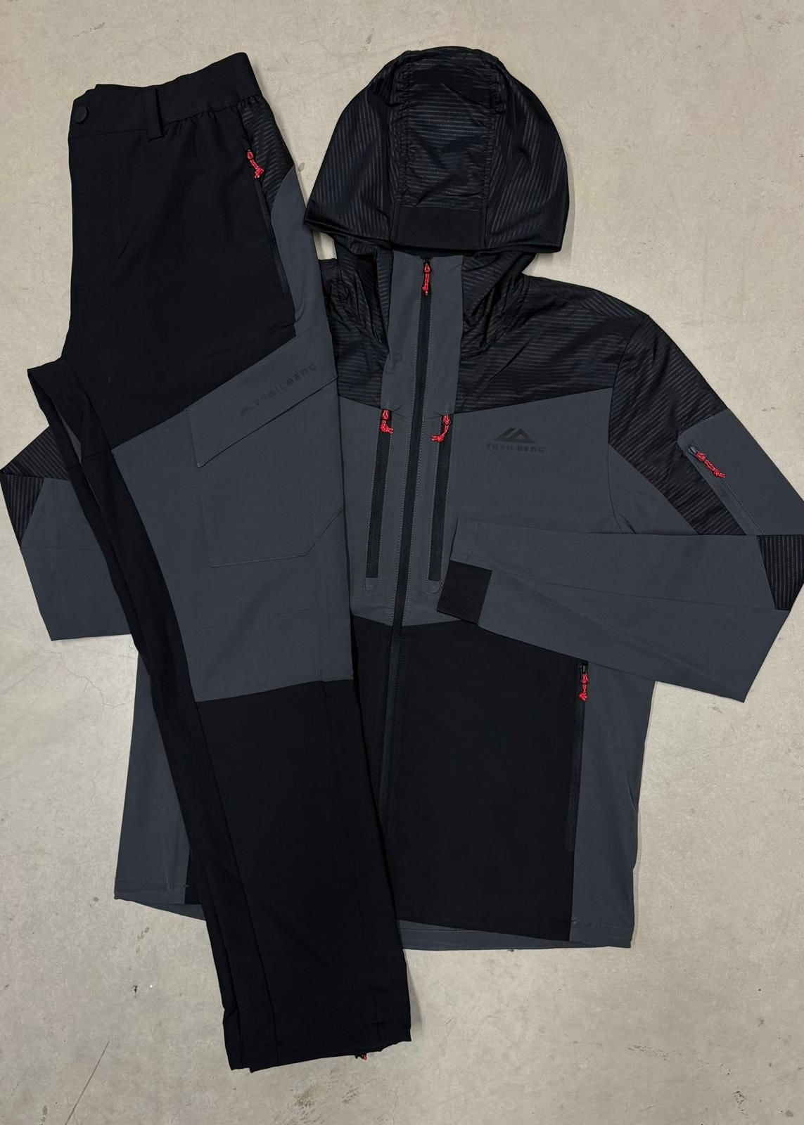 Trailberg Elbrus 3.0 Tracksuit - Black / Grey