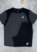 Asics Road Short Set - Black / Grey