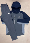 Trailberg Triathlon Tracksuit - Storm Grey / Navy Blue
