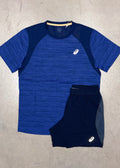 Asics Road Short Set - Royal Blue / Black