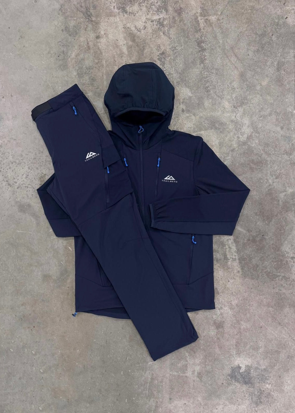 Trailberg Deep Ocean Faltenjura Tracksuit - Deep Ocean / Navy Blue