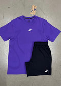 Asics Seamless Short Set - Purple / Black
